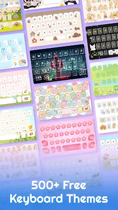 Emoji Keyboard: Themes & Fonts screenshot 1