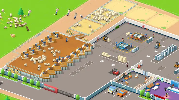 Wool Inc: Idle Factory Tycoon screenshot 7
