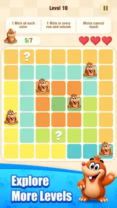 Moledoku! - Brain Puzzle Game screenshot 5