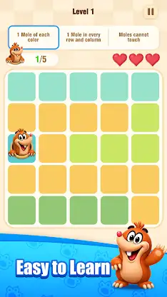 Moledoku! - Brain Puzzle Game screenshot 2