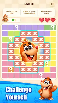 Moledoku! - Brain Puzzle Game screenshot 6