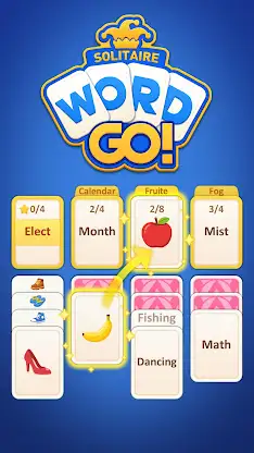 Solitaire Word GO! screenshot 1
