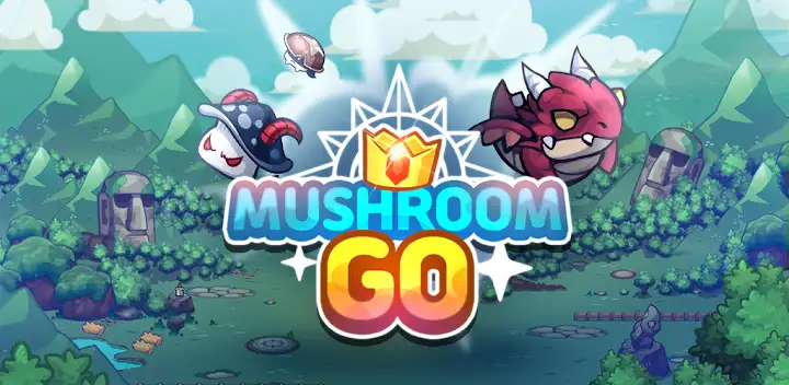 Mushroom Go — Android game banner