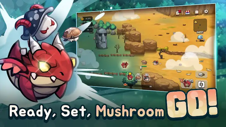 Mushroom Go screenshot 1