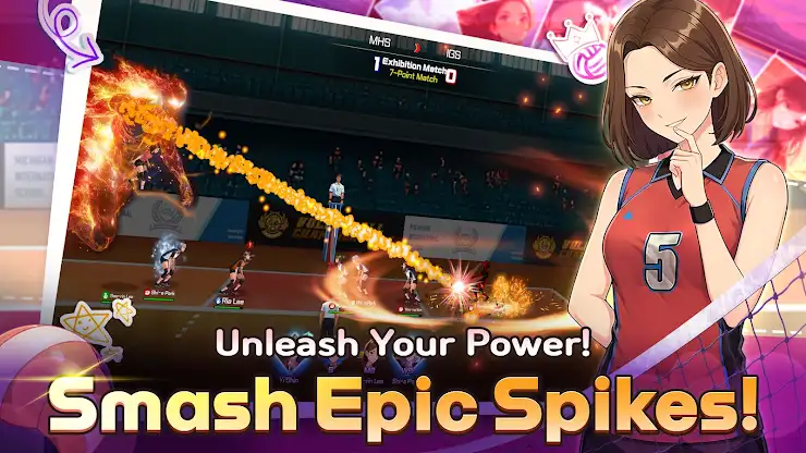 Volley Girls:High School Story screenshot 3