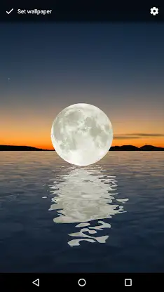 Moon Over Water Live Wallpaper screenshot 7