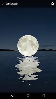 Moon Over Water Live Wallpaper screenshot 5