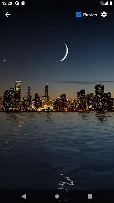 Moon Over Water Live Wallpaper screenshot 6