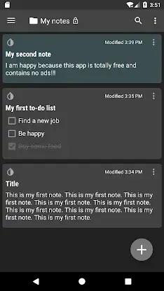 Daff Quick Notes screenshot 4