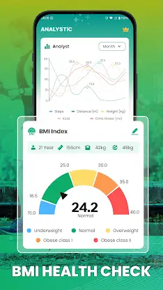 Daily Pedometer & Health Track screenshot 3
