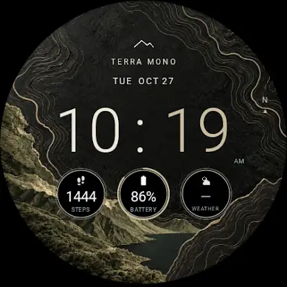 Terra Mono: Topographic Face screenshot 2