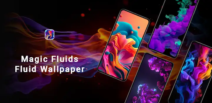 Magic Wallpaper: Magic Fluid — Android app banner
