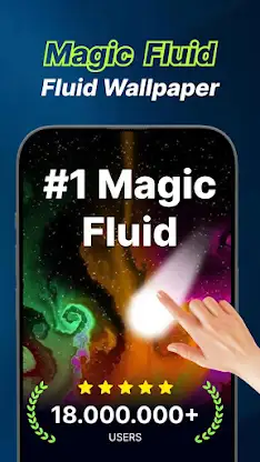 Magic Wallpaper: Magic Fluid screenshot 1
