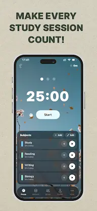 studyfoc.us: Focus Tracker screenshot 1