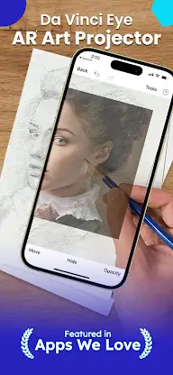 Da Vinci Eye: AR Art Projector screenshot 1