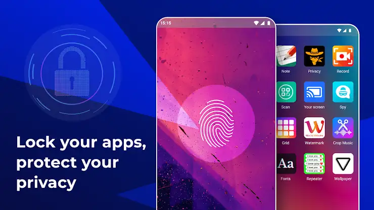 AppLock Fingerprint & Password screenshot 1