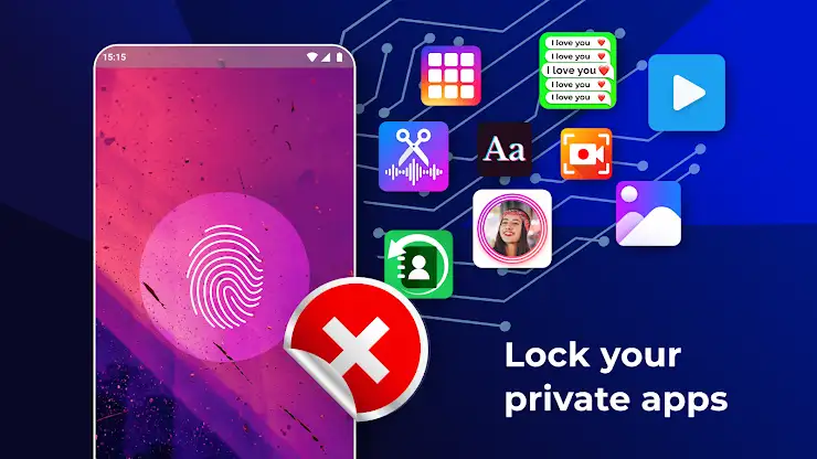 AppLock Fingerprint & Password screenshot 3