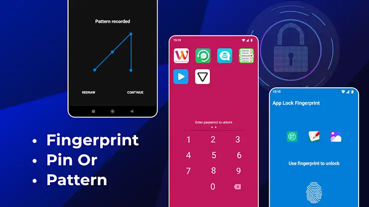 AppLock Fingerprint & Password screenshot 2