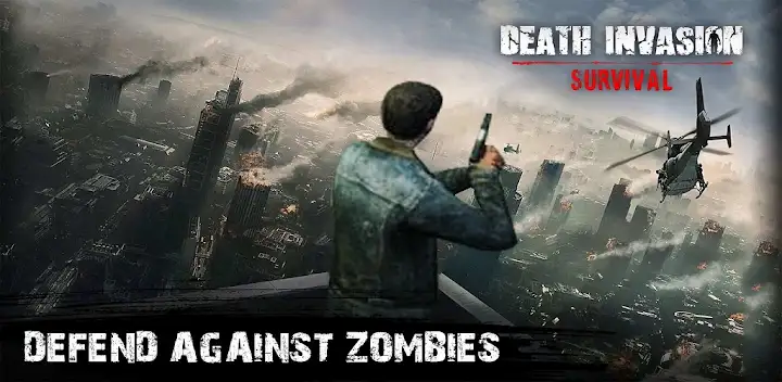 Death Invasion : Zombie Game — Android game banner