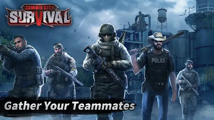 Zombie City : Shooting Game screenshot 1
