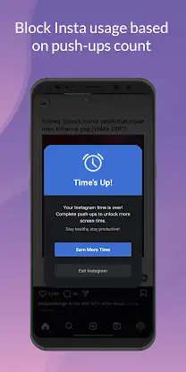 Push Up Time : AI App Blocker screenshot 5