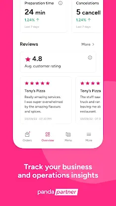 foodpanda partner screenshot 2