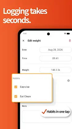 DataBody: Weight Tracker screenshot 7