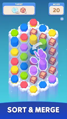 Rolling Match: Hexa Puzzle screenshot 2