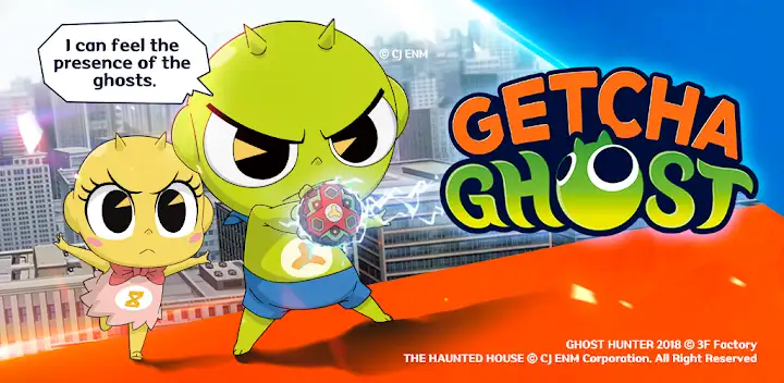 GETCHA GHOST-The Haunted House — Android game banner