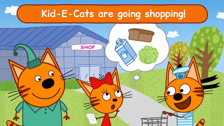 Kid-E-Cats: Kids Shopping Game screenshot 1