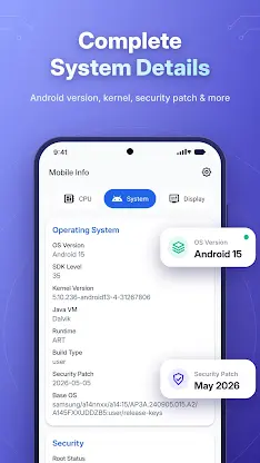 Device Info: System Phone Info screenshot 2
