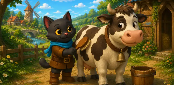 Nods Farm Island — Android game banner