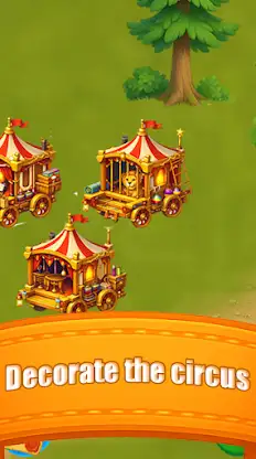 Match3 Candice and Circus life screenshot 4
