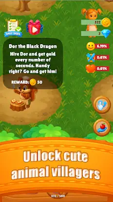Candice Pet friends idle town screenshot 2