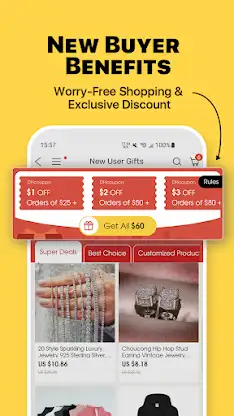 DHgate-online wholesale stores screenshot 2