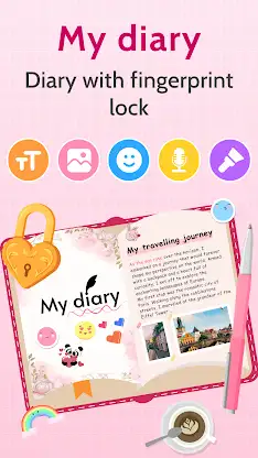 My Diary - Diary with Lock screenshot 1