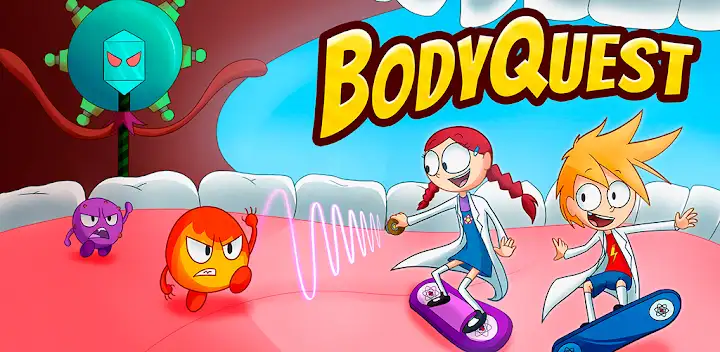 BodyQuest: Anatomy for kids — Android game banner