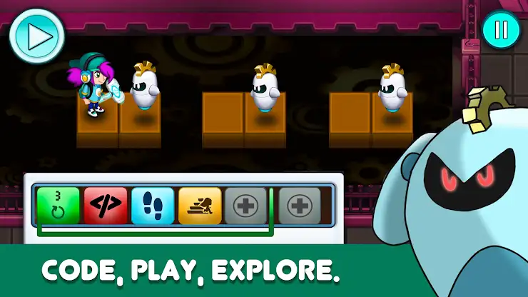 Coding Games Kids: Glitch Hero screenshot 3