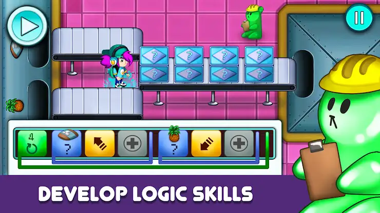 Coding Games Kids: Glitch Hero screenshot 4