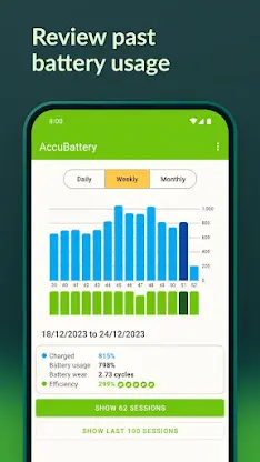 Accu​Battery screenshot 2