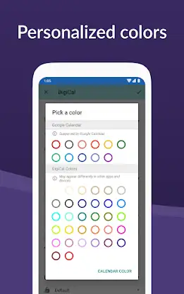 DigiCal+ Calendar screenshot 5