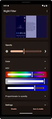 Night Filter screenshot 3
