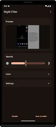 Night Filter screenshot 1
