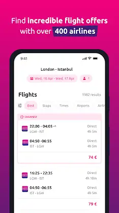 Bravofly - flights and hotel screenshot 4