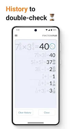 Fraction Calculator Plus screenshot 6