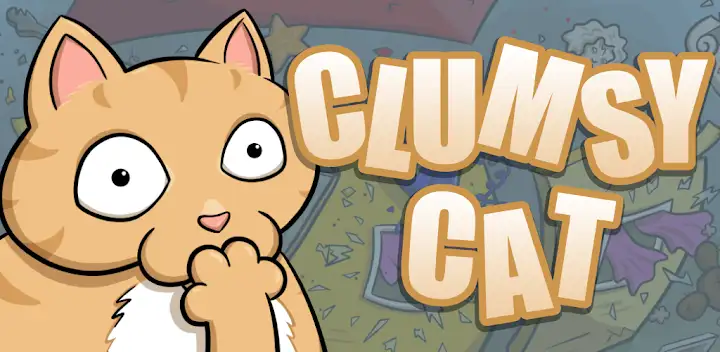 Clumsy Cat — Android game banner