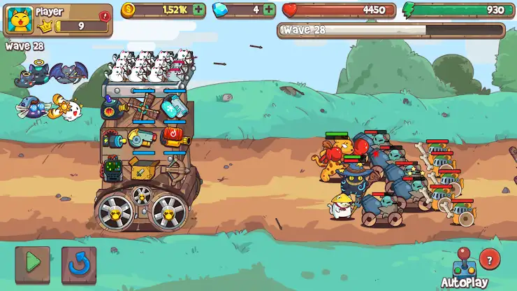 CatnRobot Idle TD: Battle Cat screenshot 5