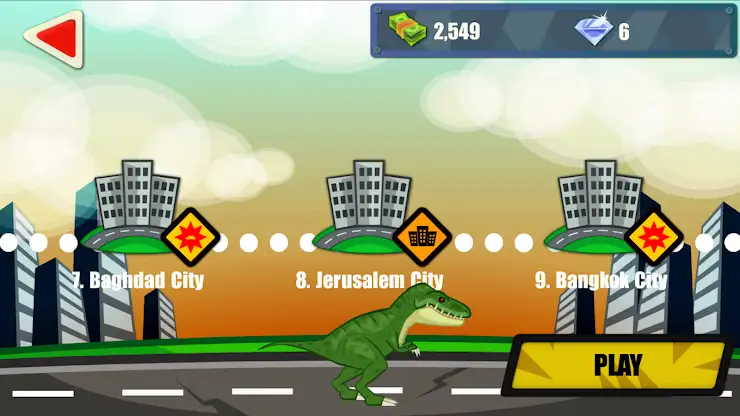Jurassic Dinosaur City Rampage screenshot 5