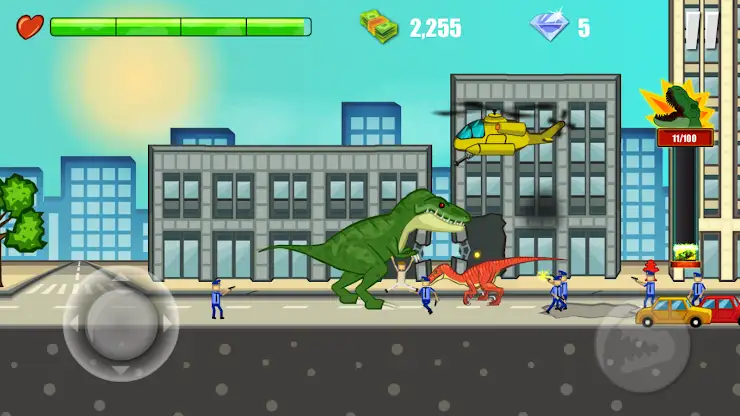 Jurassic Dinosaur City Rampage screenshot 7