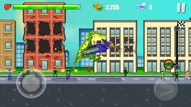 Jurassic Dinosaur City Rampage screenshot 2